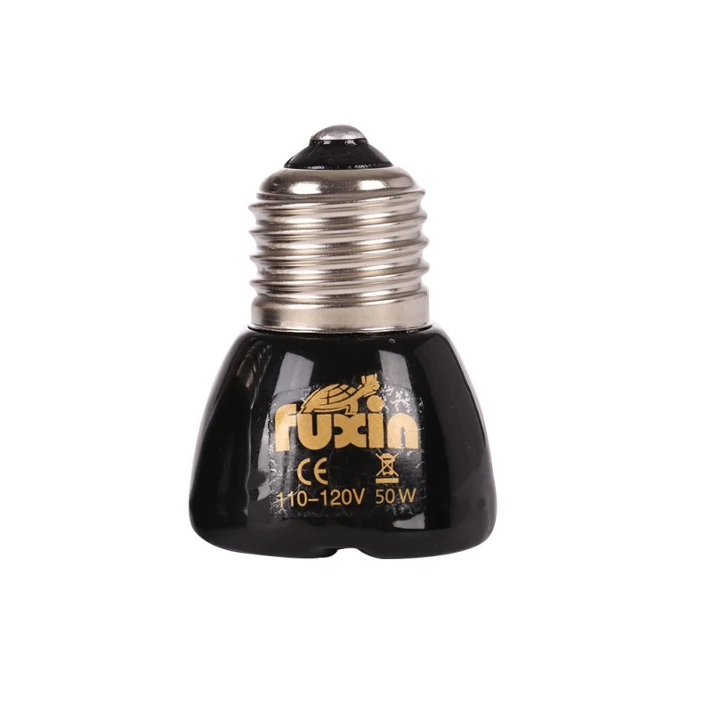 Pet Heating Light Bulb E27 25W 50W 75W 100W Mini Infrared Ceramic Emitter Heat Lamp Bulb Black For Reptile Pet Brooder 110V/220V
Pet Heating Light Bulb E27 25W 50W 75W 100W Mini Infrared Ceramic Emitter Heat Lamp Bulb Black For Reptile Pet Brooder 110V/220V