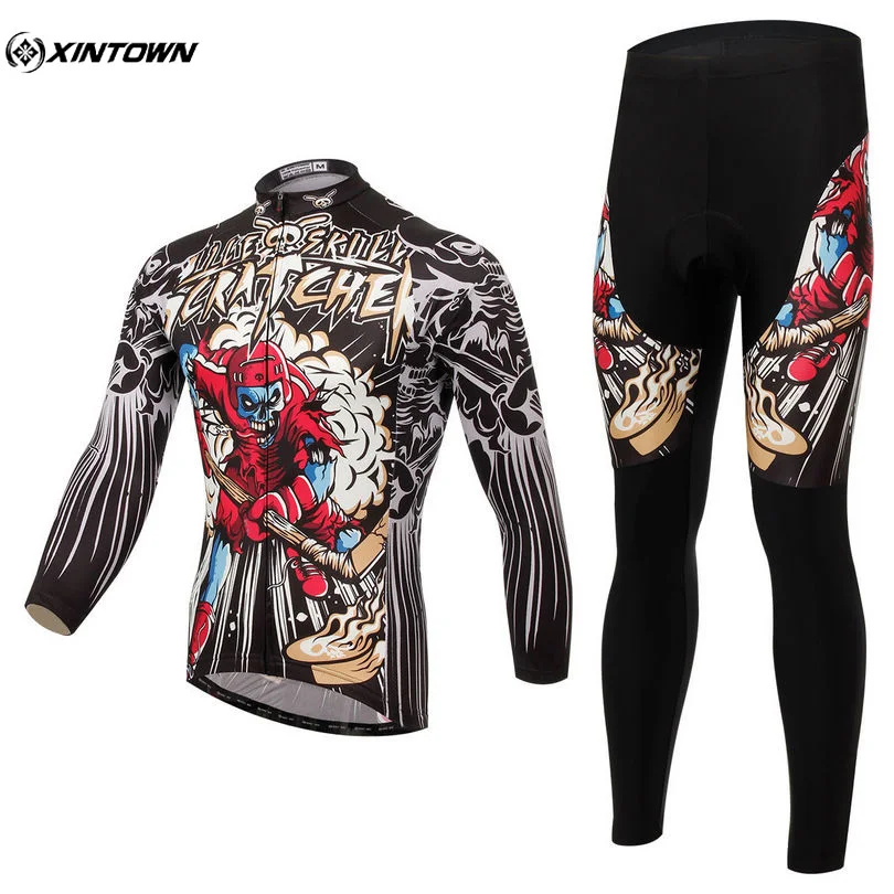 XINTOWN Ropa Ciclismo мужская одежда с длинным рукавом Велоспорт Джерси MTB велосипедная рубашка Спортивная одежда топы нагрудники Брюки комплекты
XINTOWN Ropa Ciclismo мужская одежда с длинным рукавом Велоспорт Джерси MTB велосипедная рубашка Спортивная одежда топы нагрудники Брюки комплекты