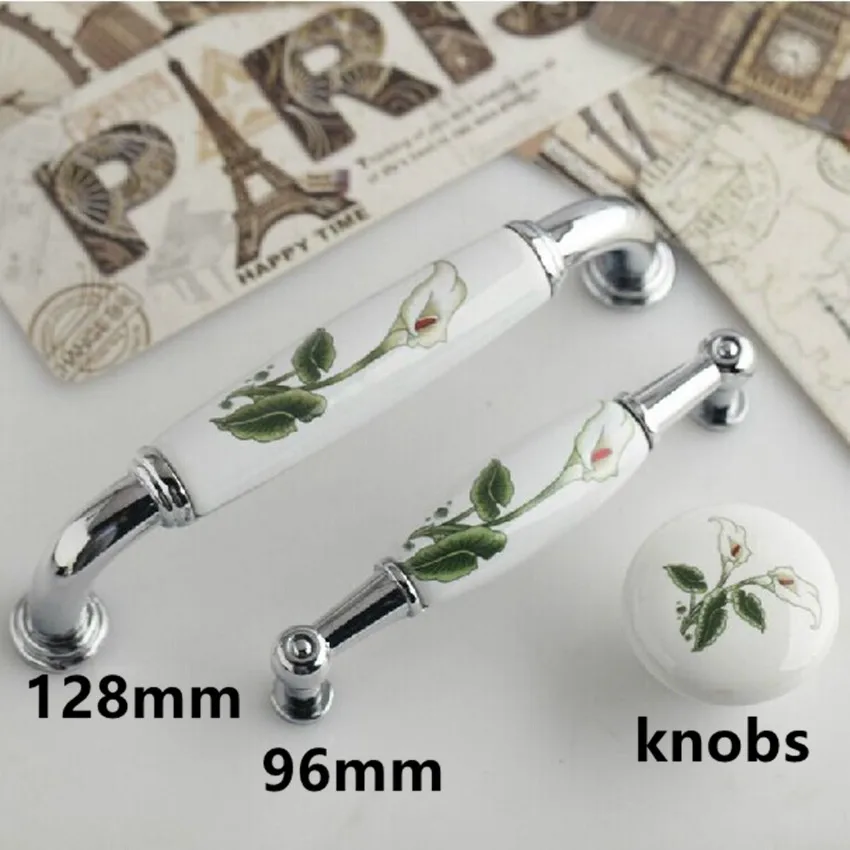 white green ceramic kitchen cabinet handles pulls silver chrome dresser drawer knobs handle 128mm 96mm modern furniture handles
white green ceramic kitchen cabinet handles pulls silver chrome dresser drawer knobs handle 128mm 96mm modern furniture handles