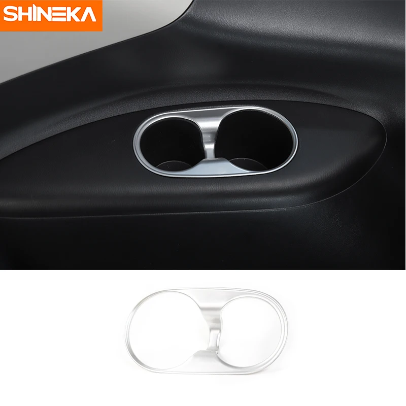 SHINEKA Car Styling Cup Holder Dedecoration Cover Trim Frame Fit for Nissan Patrol Y62 2017+ Car Accessories
SHINEKA Car Styling Cup Holder Dedecoration Cover Trim Frame Fit for Nissan Patrol Y62 2017+ Car Accessories
