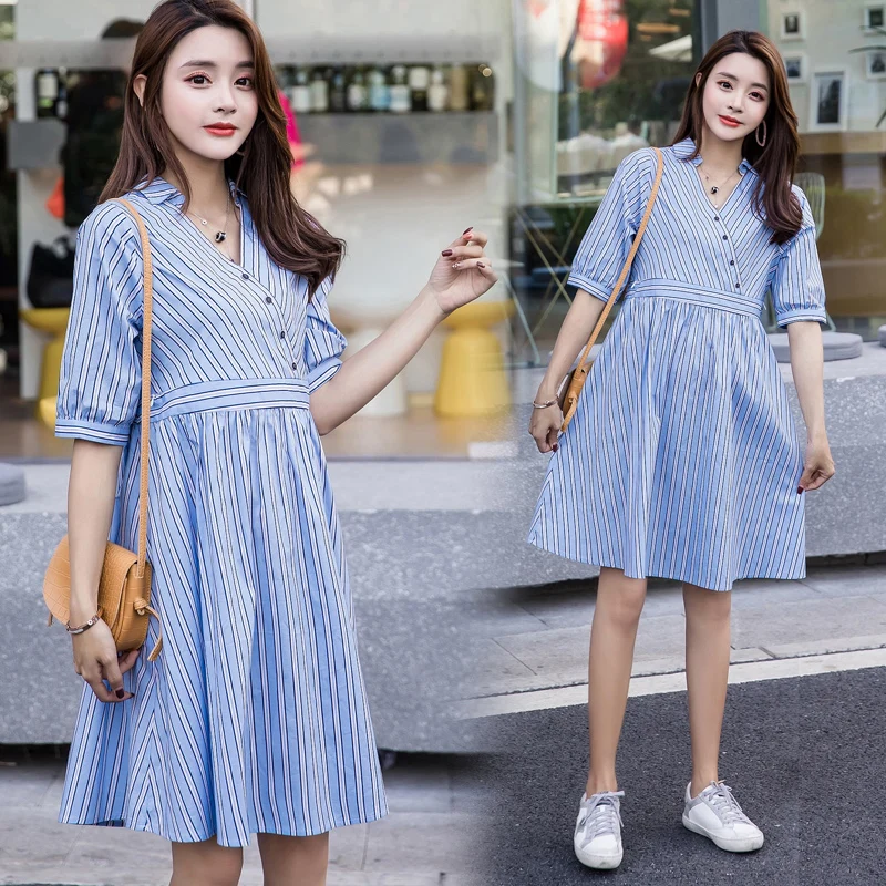 Pregnant dress Summer for women 2019 short Sleeve V-Neck knee-length lactation clothes maternity props summer maternity dress
Pregnant dress Summer for women 2019 short Sleeve V-Neck knee-length lactation clothes maternity props summer maternity dress