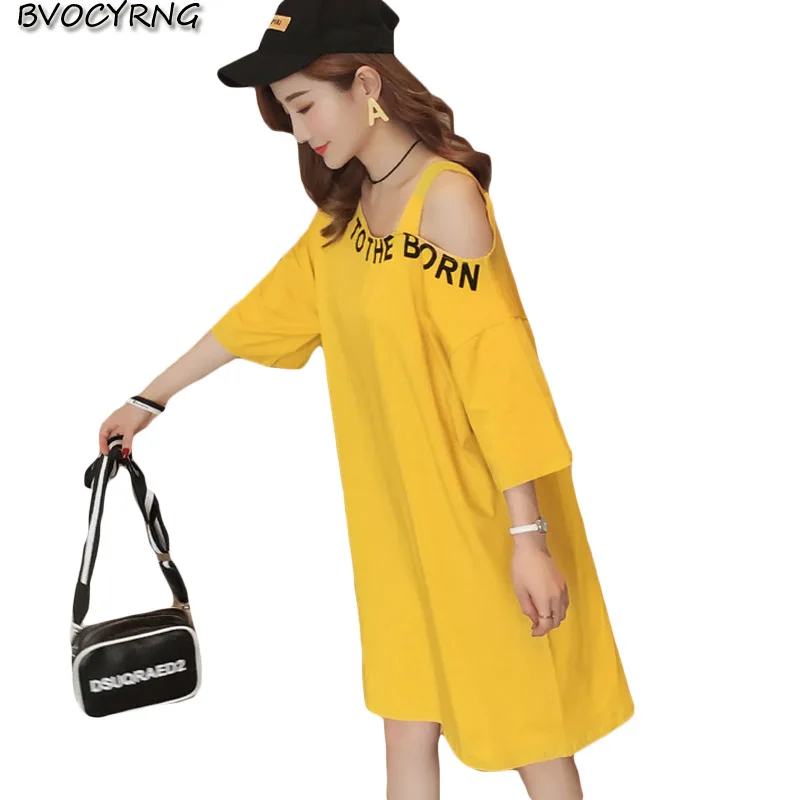 New Summer Sexy Strapless Strap Sling Dress female Summer Short sleeve Tops Dresses Cotton Large Size Women's Loose Dress A1139
New Summer Sexy Strapless Strap Sling Dress female Summer Short sleeve Tops Dresses Cotton Large Size Women's Loose Dress A1139