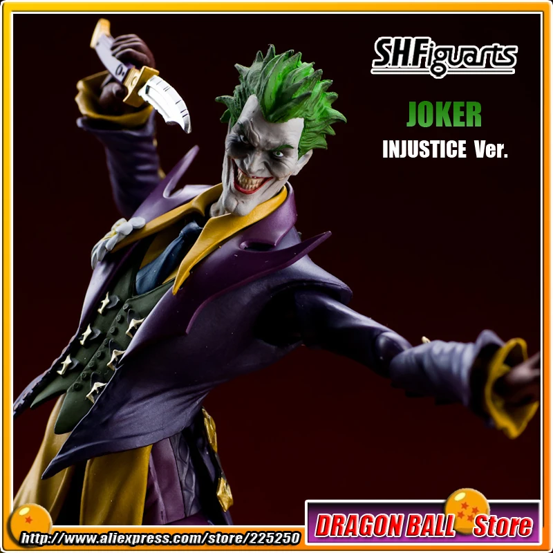 Фигурка героя из мультфильма BANDAI Tamashii Nation SHF/ S.H. 100%-The Joker1.0 игрушка Figuarts оригинал |