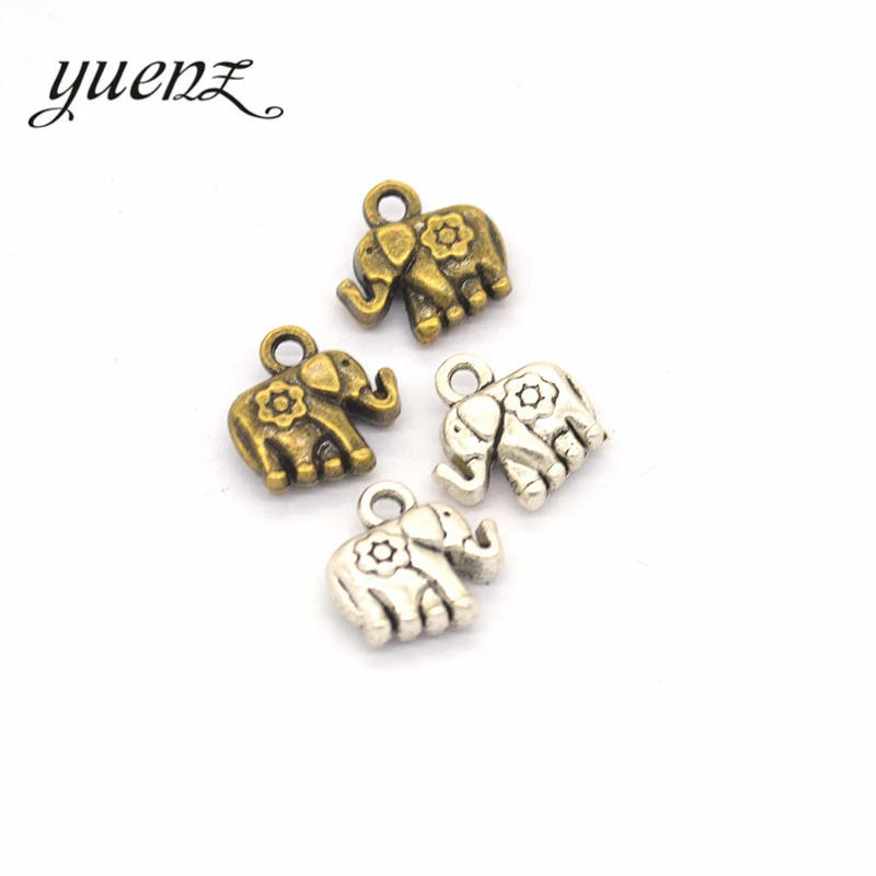 YuenZ 15pcs Small Elephant Charms Metal Pendants for Jewelry Making Bracelet Necklace Jewelry Handmade Crafts 12*12mm D911
YuenZ 15pcs Small Elephant Charms Metal Pendants for Jewelry Making Bracelet Necklace Jewelry Handmade Crafts 12*12mm D911