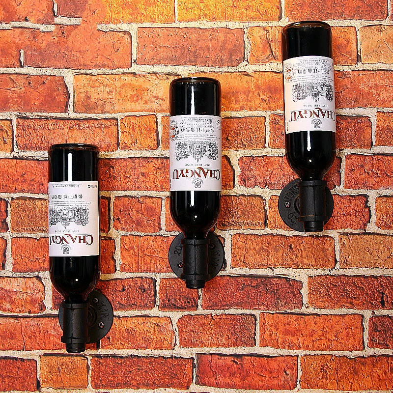Wrought Iron Hanging Vintage Single Bottle of Wine Bottle Stand Upside Down Wine Frame Decoration
Wrought Iron Hanging Vintage Single Bottle of Wine Bottle Stand Upside Down Wine Frame Decoration