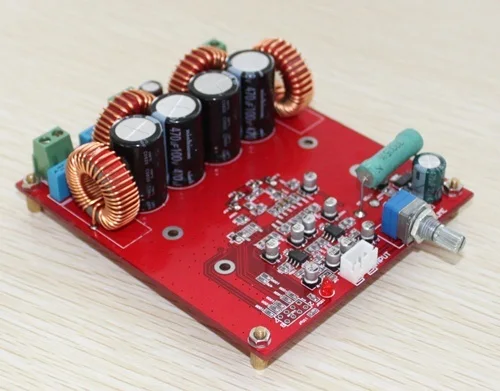 YJ00216 DC50V TAS5630 + OPA1632DR 2 * 300W 2.0 channel class D audio amplifier board
YJ00216 DC50V TAS5630 + OPA1632DR 2 * 300W 2.0 channel class D audio amplifier board