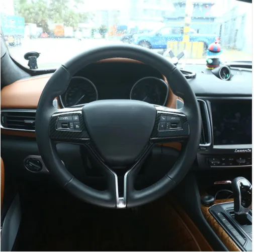 Newest ABS Plastic Carbon Fiber Color Steering Wheel Button Frame Cover Trim For Maserati Levante Ghibli Quattroporte 2pcs/set
Newest ABS Plastic Carbon Fiber Color Steering Wheel Button Frame Cover Trim For Maserati Levante Ghibli Quattroporte 2pcs/set
