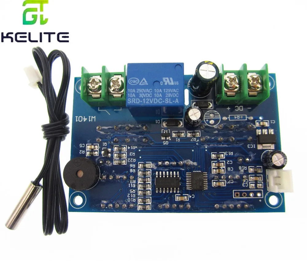 5pcs/lot DC12V thermostat Intelligent digital thermostat temperature controller With NTC sensor W1401 led display
5pcs/lot DC12V thermostat Intelligent digital thermostat temperature controller With NTC sensor W1401 led display
