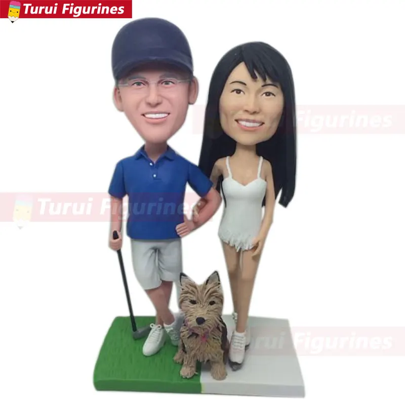 Golfer Wedding Topper Skater Wedding Custom Personalized Golf Wedding Cake Topper Clay personalized bobblehead figurines statue
Golfer Wedding Topper Skater Wedding Custom Personalized Golf Wedding Cake Topper Clay personalized bobblehead figurines statue