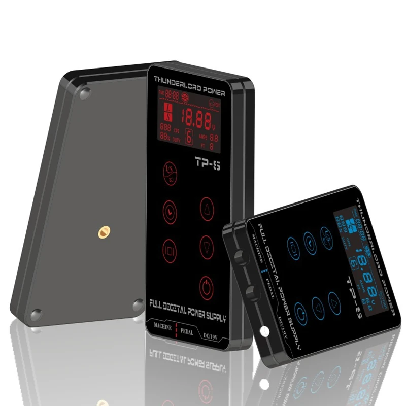 Top! Professional Upgrade Touch Screen TP-5 Intelligent Digital LCD Tattoo Power Supply (Random Color)
Top! Professional Upgrade Touch Screen TP-5 Intelligent Digital LCD Tattoo Power Supply (Random Color)