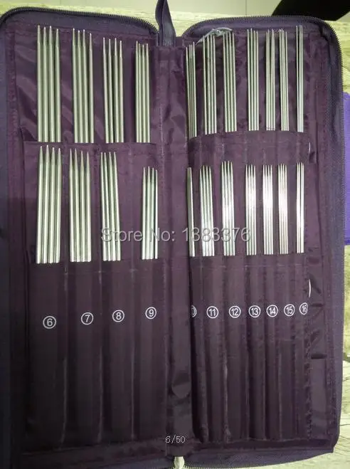 Knitting Needle Aluminum Kits Straight Needles Ring Needles Set Circular Needlework Crochet Hooks Set Hand Tool PU bag 611
Knitting Needle Aluminum Kits Straight Needles Ring Needles Set Circular Needlework Crochet Hooks Set Hand Tool PU bag 611