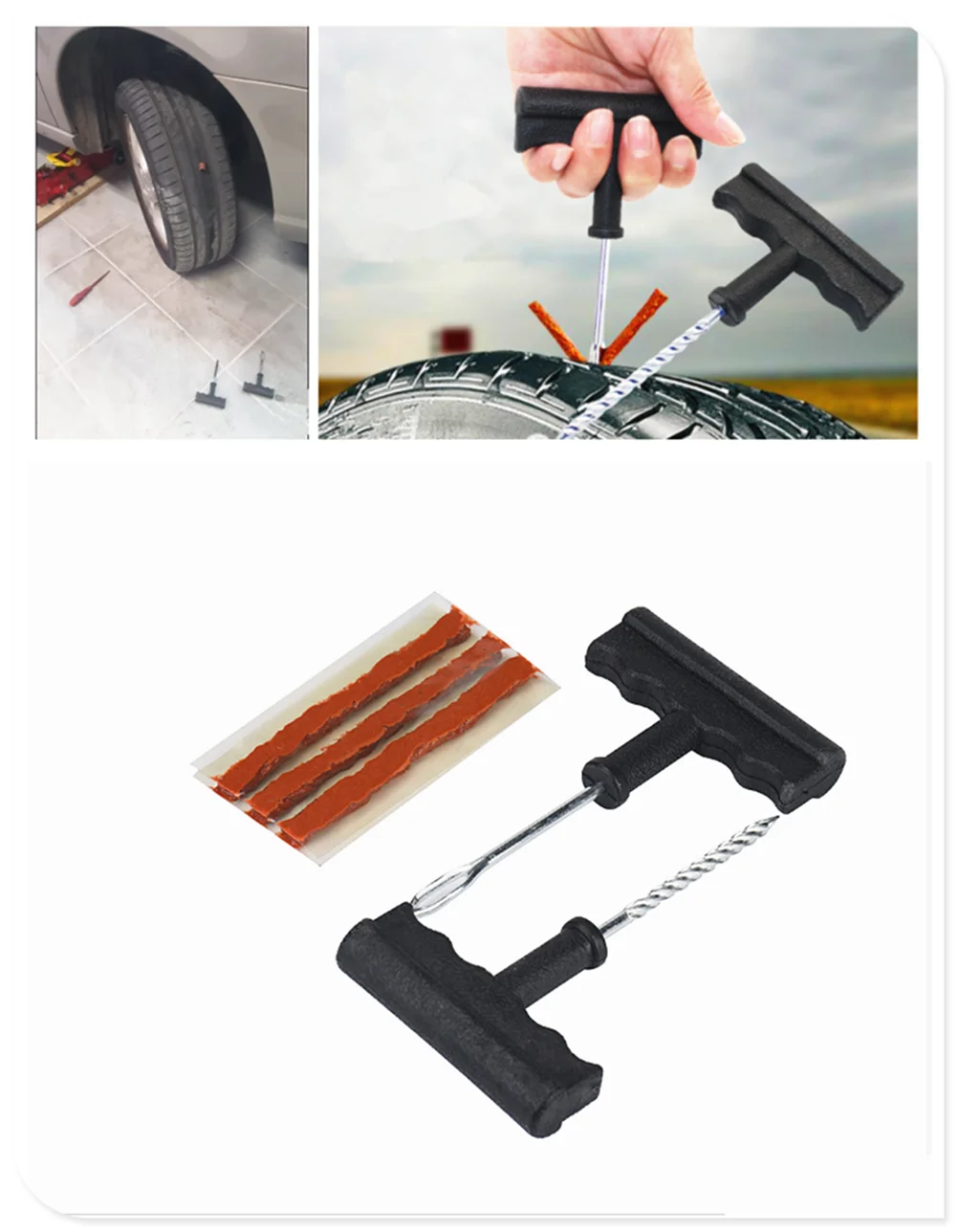 Car and motorcycle tubeless tire repair tool puncture tube for BMW 330e M235i Compact 520d 518d 428i 530d 130i
Car and motorcycle tubeless tire repair tool puncture tube for BMW 330e M235i Compact 520d 518d 428i 530d 130i