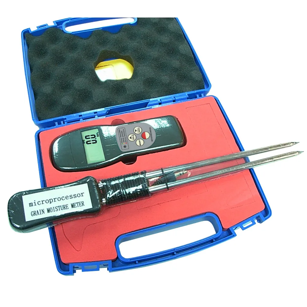 Handheld Digital Grain Moisture Meter Tester Rice Wheat Corn New 6 - 30% Range Measures 36 kinds of Grains
Handheld Digital Grain Moisture Meter Tester Rice Wheat Corn New 6 - 30% Range Measures 36 kinds of Grains
