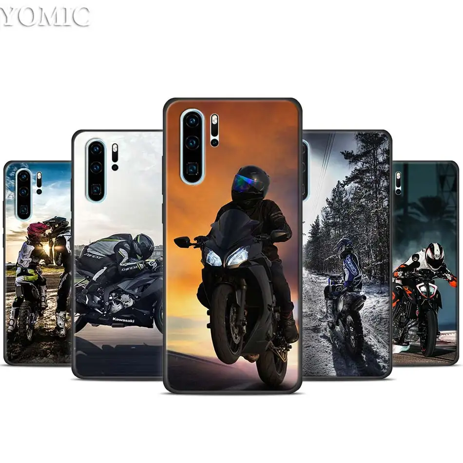 Moto Cross Motorcycle Sports Black Case for Huawei P30 P Smart Z Y6 P40 Lite E Y7 P20 Pro Y6p Y9 2019 Soft Mobile Phone Cover
Moto Cross Motorcycle Sports Black Case for Huawei P30 P Smart Z Y6 P40 Lite E Y7 P20 Pro Y6p Y9 2019 Soft Mobile Phone Cover