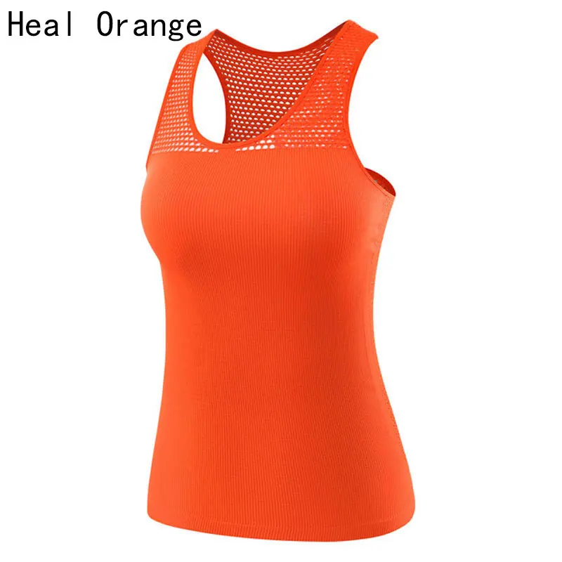 HEAL ORANGE Sport Vest Women Tank Top Gym Sleeveless Sport Shirt Sports Top Singlets Women Running Wear Clothing Running Vest
HEAL ORANGE Sport Vest Women Tank Top Gym Sleeveless Sport Shirt Sports Top Singlets Women Running Wear Clothing Running Vest