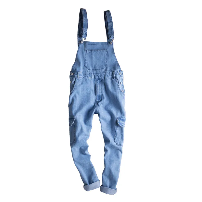 2020 New Bib Male Korean version of the Slim feet Denim Jumpsuit Male Nine points Retro Light tooling Suspenders Size M-XXL
2020 New Bib Male Korean version of the Slim feet Denim Jumpsuit Male Nine points Retro Light tooling Suspenders Size M-XXL