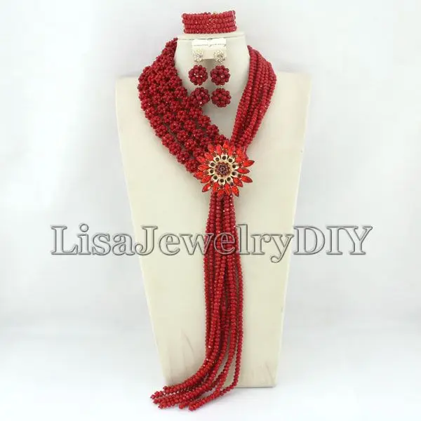 Handmade Crystal women necklaces costume jewellry nigerian wedding african beads jewelry set HD5107
Handmade Crystal women necklaces costume jewellry nigerian wedding african beads jewelry set HD5107