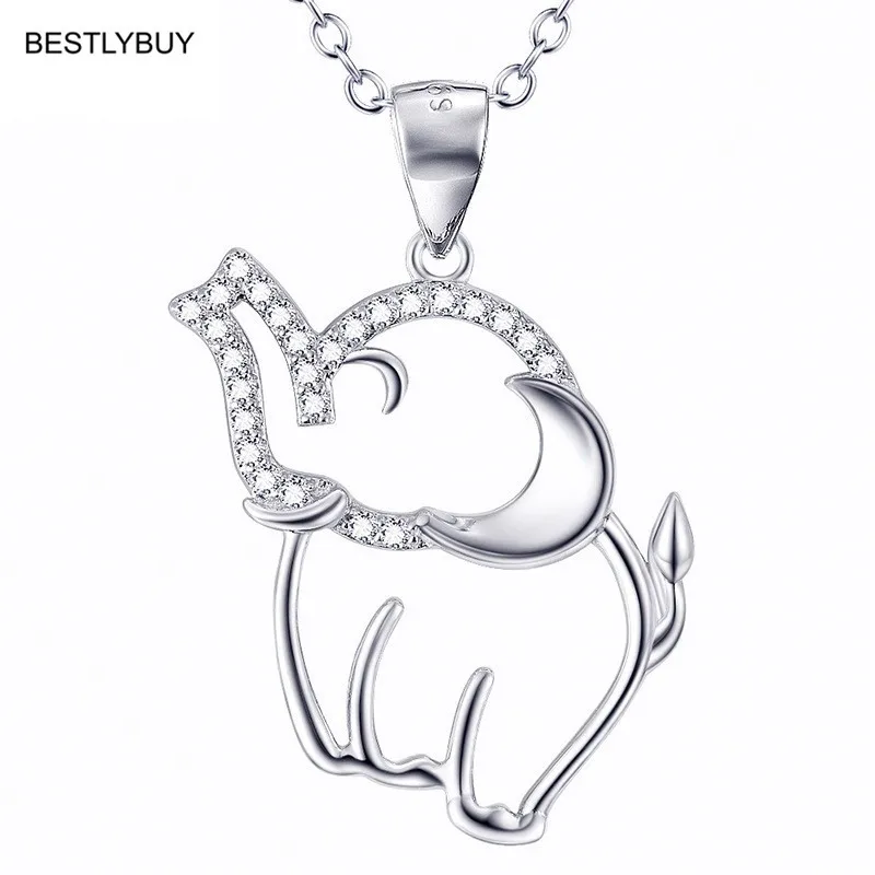 BESTLYBUY 100% Настоящее Стерлинговое Серебро 925 пробы Милая подвеска в виде слона ожерелья Женские ювелирные украшения Brincos S925 подарок для матери
BESTLYBUY 100% Настоящее Стерлинговое Серебро 925 пробы Милая подвеска в виде слона ожерелья Женские ювелирные украшения Brincos S925 подарок для матери