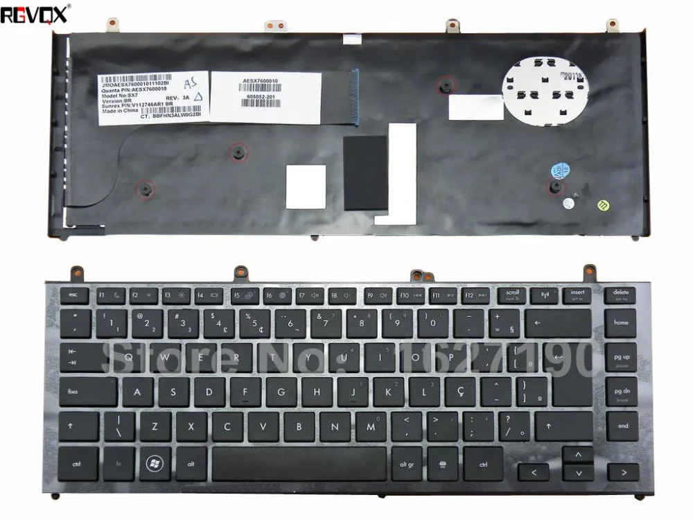 Бразильская Клавиатура для ноутбука HP PROBOOK 4320S 4321S 4326S черная рамка PN:AESX7600010 V112746AR1
Бразильская Клавиатура для ноутбука HP PROBOOK 4320S 4321S 4326S черная рамка PN:AESX7600010 V112746AR1
