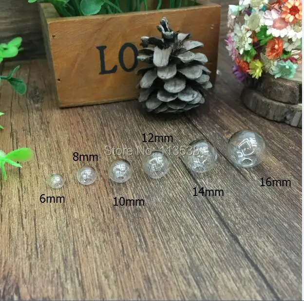300pcs/lot 9 size 6/8/10/12/14/16/18/20/25 one hole Sphere Glass Bottle DIY Terrarium glass globe, round glass ball, glass orbs
300pcs/lot 9 size 6/8/10/12/14/16/18/20/25 one hole Sphere Glass Bottle DIY Terrarium glass globe, round glass ball, glass orbs