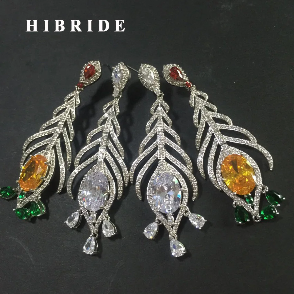 HIBRIDE New Design Luxury Water Drop AAA Cubic Zircon Drop Earrings for Women Engagement Party Dinner Dress Jewelry E-552 
HIBRIDE New Design Luxury Water Drop AAA Cubic Zircon Drop Earrings for Women Engagement Party Dinner Dress Jewelry E-552