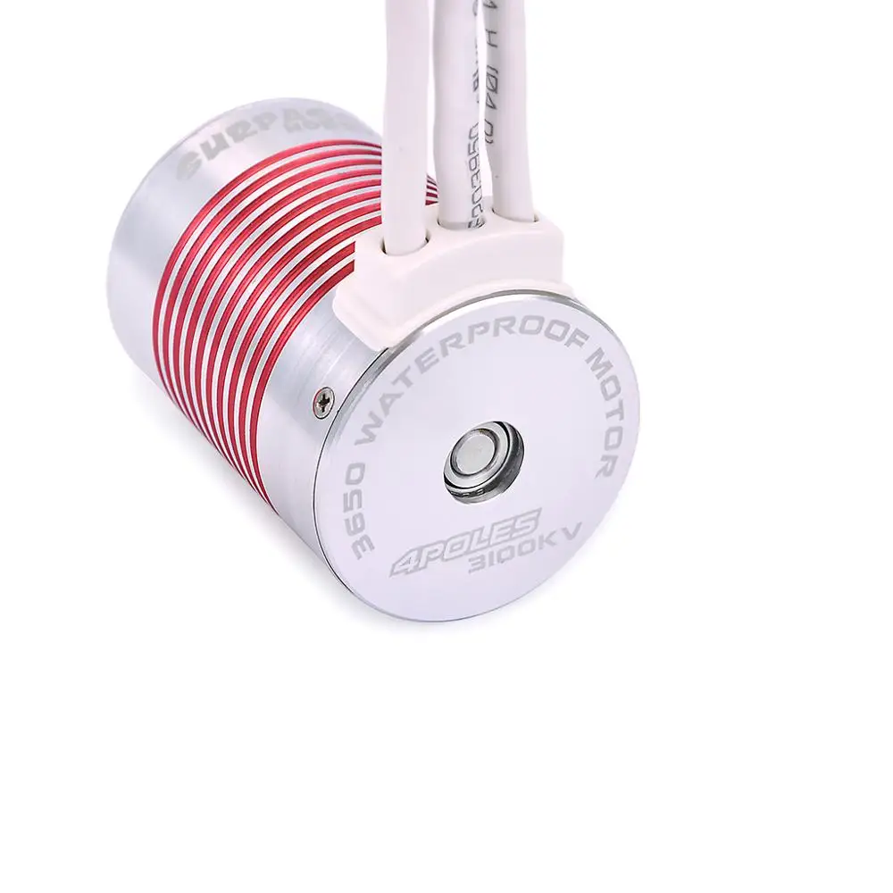 SURPASSHOBBY Platinum Waterproof Series 3650 3100KV 3500KV 2300KV Brushless Motor 45A ESC Programming Card for 1/10 RC Car Boat
SURPASSHOBBY Platinum Waterproof Series 3650 3100KV 3500KV 2300KV Brushless Motor 45A ESC Programming Card for 1/10 RC Car Boat