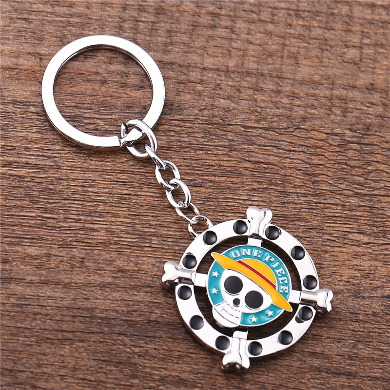 Julie Rotatable One Piece Skeleton Skull Pattern Silver Zinc Alloy Keychain Key Ring Cosplay Jewelry porte clef Chaveiro JJ11490
Julie Rotatable One Piece Skeleton Skull Pattern Silver Zinc Alloy Keychain Key Ring Cosplay Jewelry porte clef Chaveiro JJ11490