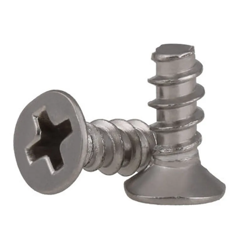 40pcs M4 304 stainless steel Countersunk head Self-tapping screws Phillips screw Flat slotted Bolt 8mm-16mm Length
40pcs M4 304 stainless steel Countersunk head Self-tapping screws Phillips screw Flat slotted Bolt 8mm-16mm Length
