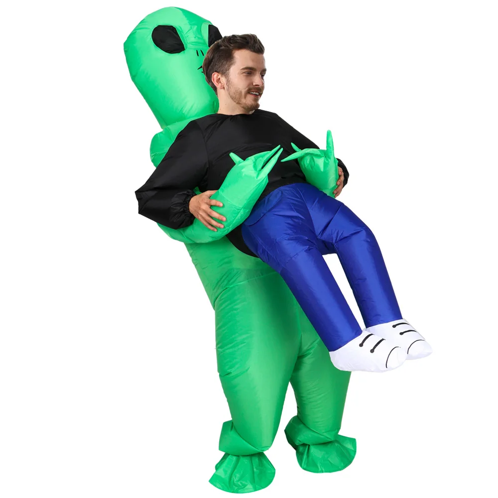 Alien Inflatable Extraterrestrial Costumes for Man fantasia adult Halloween costume Jumpsuit mascot Party costume for adult
Alien Inflatable Extraterrestrial Costumes for Man fantasia adult Halloween costume Jumpsuit mascot Party costume for adult