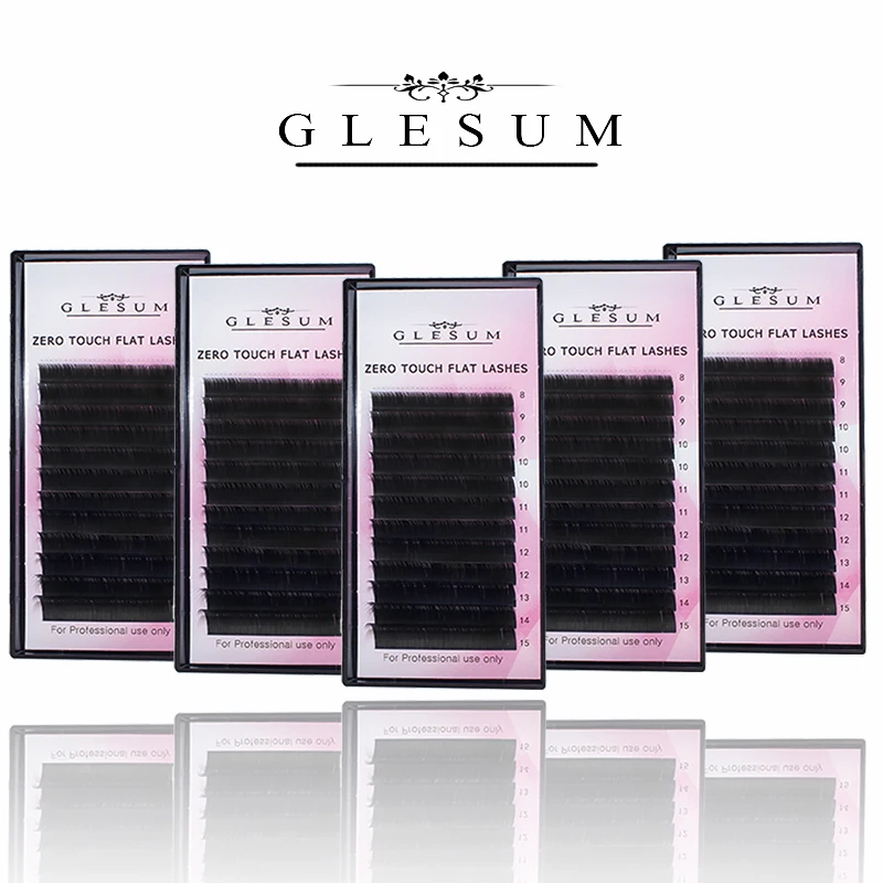 GLESUM Ellipse Extension Lashes 8-15 Mixed 12 Lines Matte Cashmere Flat Eyelash Extensions Ellipse With Free Shipping
GLESUM Ellipse Extension Lashes 8-15 Mixed 12 Lines Matte Cashmere Flat Eyelash Extensions Ellipse With Free Shipping