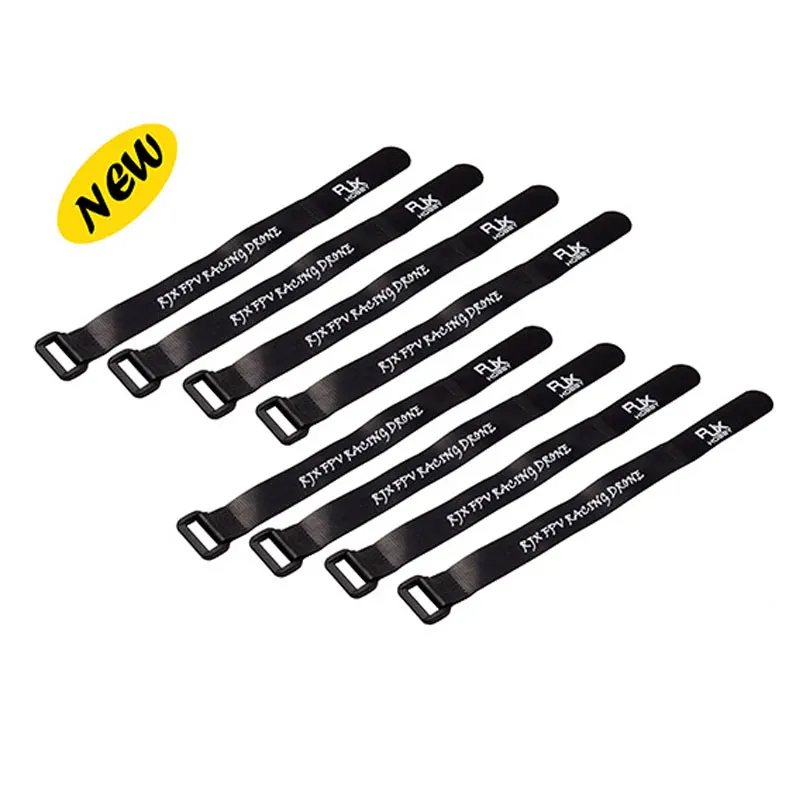 8Pcs/Lot Battery Straps Ties 20mmX300mm Non-Slip Silicone for RC FPV Quadcopter Drone Frame BLACK
8Pcs/Lot Battery Straps Ties 20mmX300mm Non-Slip Silicone for RC FPV Quadcopter Drone Frame BLACK