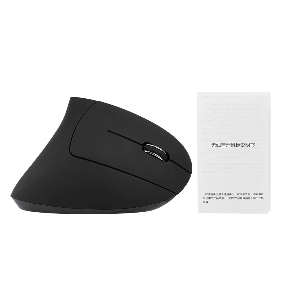 BT Mouse Vertical Optical Mice Ergonomic Design 800/1200/1600 DPI 6 Buttons BT 4.0 Right-hand Mouse for Laptop/PC/Macbook
BT Mouse Vertical Optical Mice Ergonomic Design 800/1200/1600 DPI 6 Buttons BT 4.0 Right-hand Mouse for Laptop/PC/Macbook
