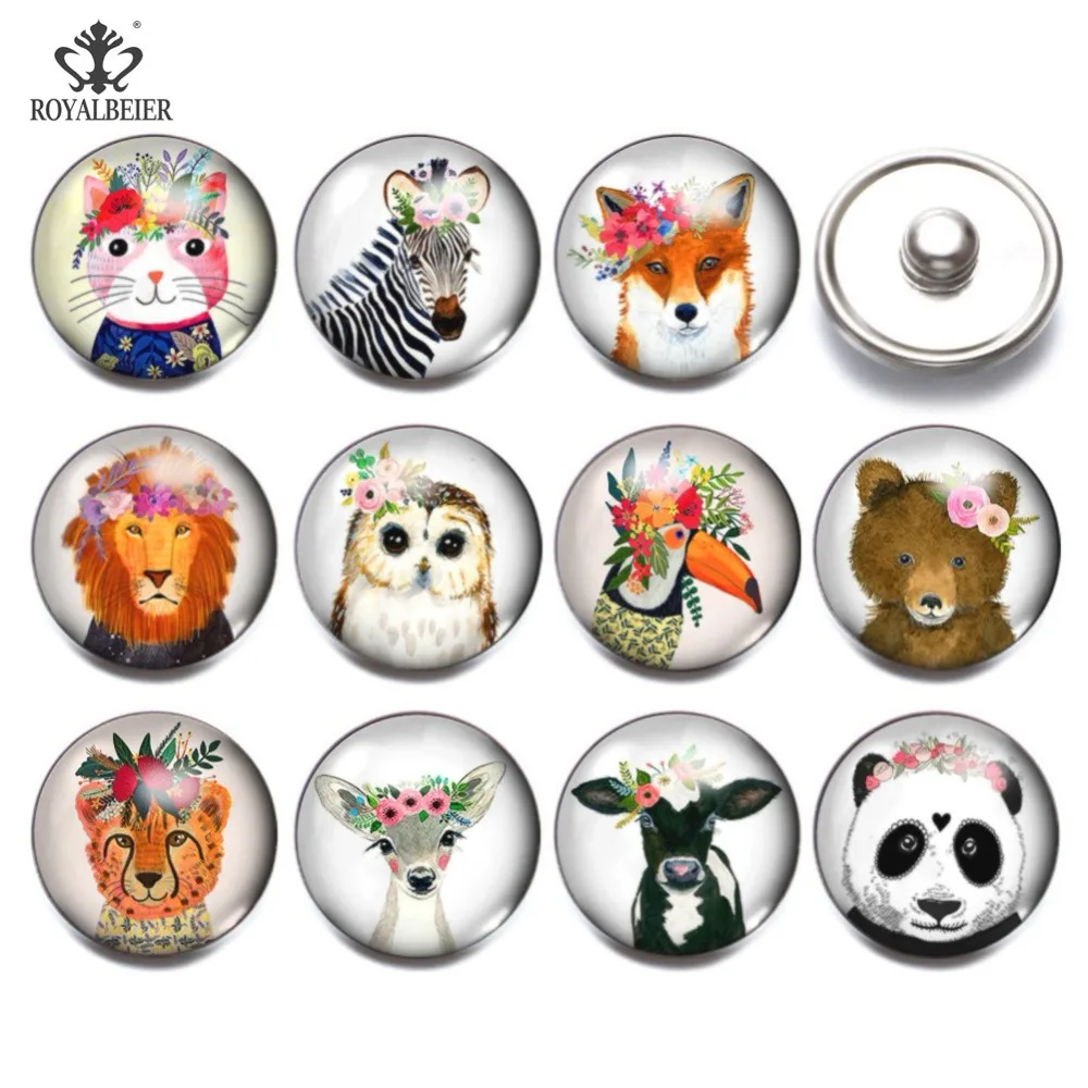 RoyalBeier 12pcs/lot Cute Owl Glass Snap Buttons 18mm Cartoon Charms For Snap Bracelet Necklace DIY Bracelet&Bangle Jewelry
RoyalBeier 12pcs/lot Cute Owl Glass Snap Buttons 18mm Cartoon Charms For Snap Bracelet Necklace DIY Bracelet&Bangle Jewelry