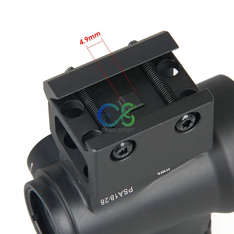 PPT тактический TRIJICON марсианский Разведывательный спутник стиль 1x красный