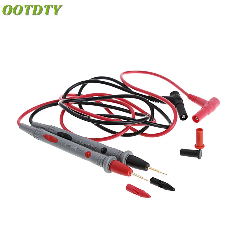 OOTDTY 1 Pair Probe Test Leads Pin for Digital Multimeter Needle Tip Meter Multi Meter Tester Lead Probe Wire Pen Cable 20A
OOTDTY 1 Pair Probe Test Leads Pin for Digital Multimeter Needle Tip Meter Multi Meter Tester Lead Probe Wire Pen Cable 20A