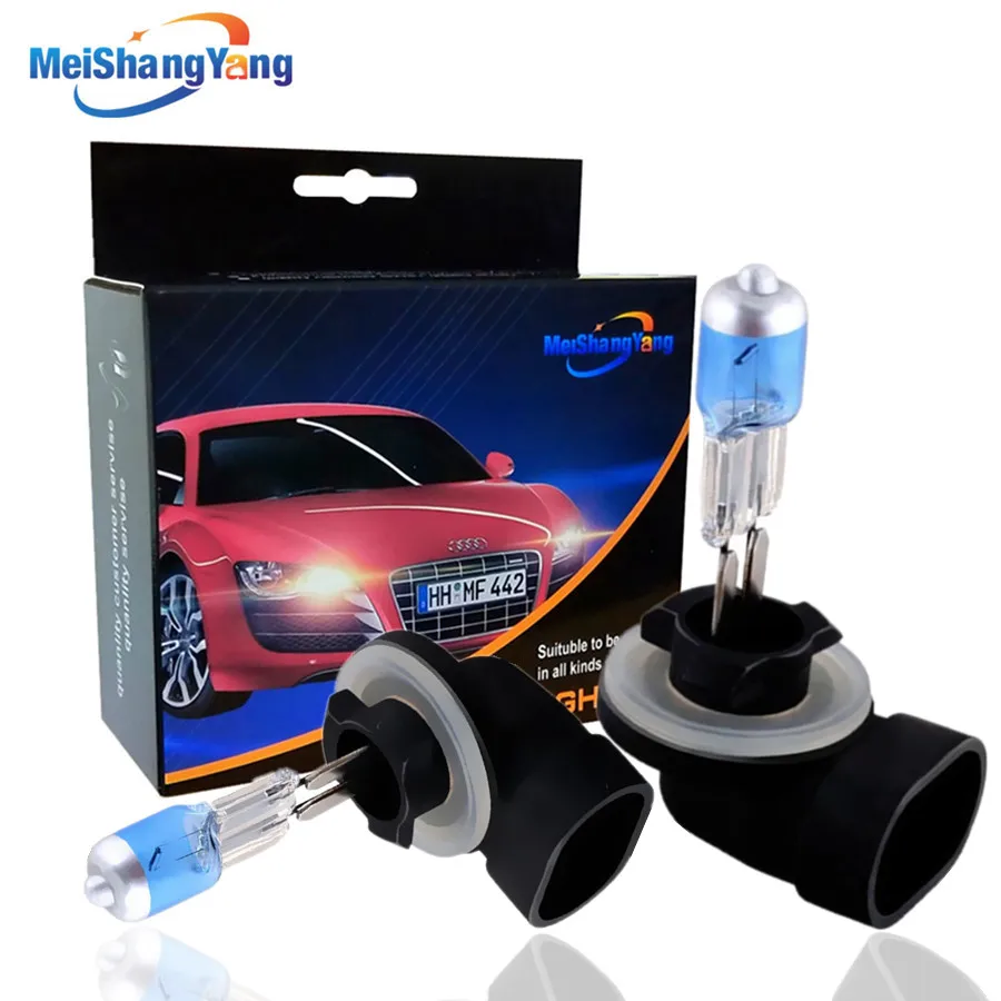 2PCS H27 880 881 27W Halogen Lamp Quartz Glass Auto Daytime Running Lights H27W/1 Car Fog 12V 5000K White
2PCS H27 880 881 27W Halogen Lamp Quartz Glass Auto Daytime Running Lights H27W/1 Car Fog 12V 5000K White