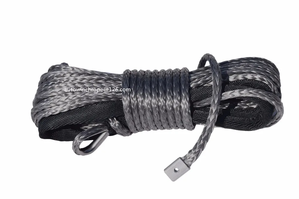 Grey 1/4"*50ft Synthetic Winch Cable,ATV UTV SUV Winch Line 6mm,Recovery Replacement Winch Rope
Grey 1/4"*50ft Synthetic Winch Cable,ATV UTV SUV Winch Line 6mm,Recovery Replacement Winch Rope