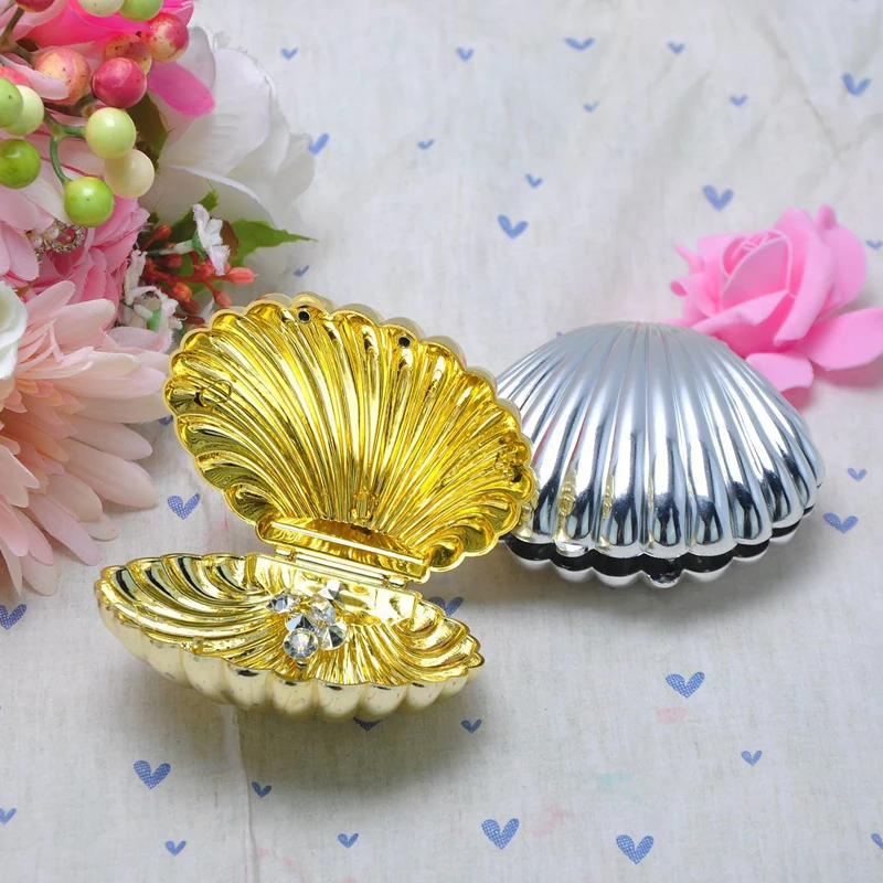 30pcs/lot Creative shells candy box shape wedding decoration candy box Baby Shower Valentine's Day Gifts Favor Party supplies
30pcs/lot Creative shells candy box shape wedding decoration candy box Baby Shower Valentine's Day Gifts Favor Party supplies