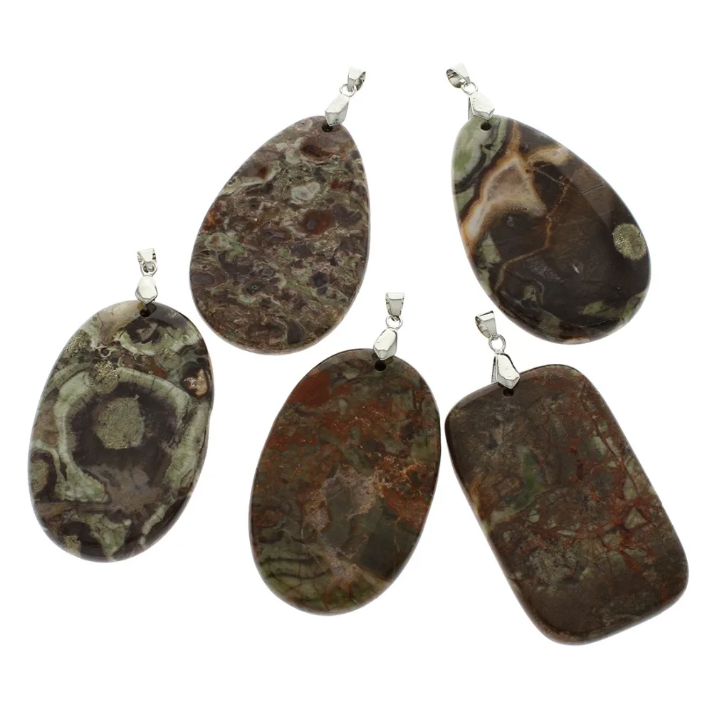 5pcs Mixed Shape Natural Stone Pendants for Women Necklace Vintage Stone Pendant for Jewelry Making DIY Women Men Fine Jewelry
5pcs Mixed Shape Natural Stone Pendants for Women Necklace Vintage Stone Pendant for Jewelry Making DIY Women Men Fine Jewelry