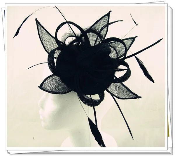 Sinamay Fascinator Hats Good Bridal Wedding Hats Cocktail Hat Very Nice Autumn Black Millinery Vintage 15 color available MSF177
Sinamay Fascinator Hats Good Bridal Wedding Hats Cocktail Hat Very Nice Autumn Black Millinery Vintage 15 color available MSF177