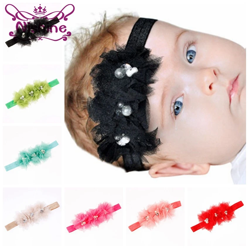 Nishine 16 Colors Newborn Lace Mesh Flowers Headband Elastic Kids Hair Bands Headwear Birthday Gift Photo Props
Nishine 16 Colors Newborn Lace Mesh Flowers Headband Elastic Kids Hair Bands Headwear Birthday Gift Photo Props