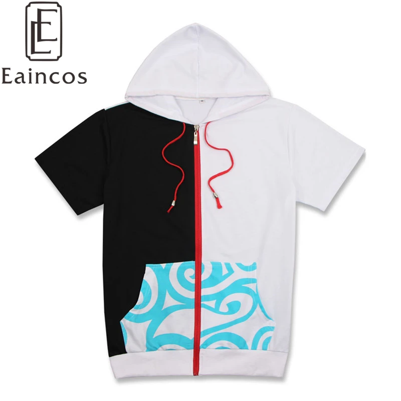Anime Gintama Sakata Gintoki Cosplay Costume Jackets Black Short Sleeve Hooded Coat Hoodie Casual Fashion Tops
Anime Gintama Sakata Gintoki Cosplay Costume Jackets Black Short Sleeve Hooded Coat Hoodie Casual Fashion Tops