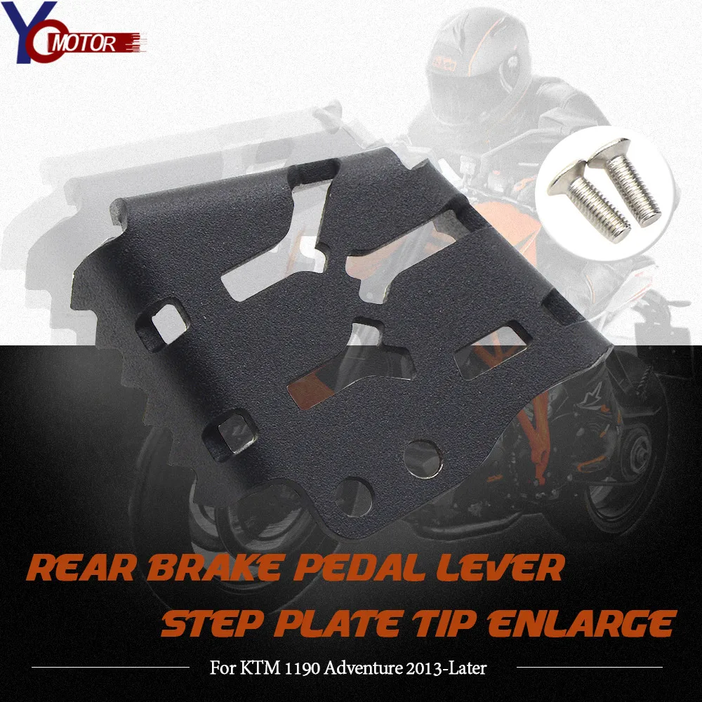 Motorcycle Accessories Rear Brake Pedal Lever Step Plate Enlarge Motorbike FOR 990 Adventure/R 2006-2013 990 SMR 2007-2013
Motorcycle Accessories Rear Brake Pedal Lever Step Plate Enlarge Motorbike FOR 990 Adventure/R 2006-2013 990 SMR 2007-2013
