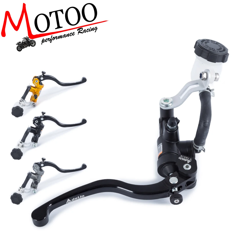 Motoo - Motorcycle 19X18 16X18 Brake Adelin Master Cylinder Hydraulic FOR HONDA R1 R3 R6 FZ6 GSXR600 750 1000 NINJA250 Z750 Z800
Motoo - Motorcycle 19X18 16X18 Brake Adelin Master Cylinder Hydraulic FOR HONDA R1 R3 R6 FZ6 GSXR600 750 1000 NINJA250 Z750 Z800