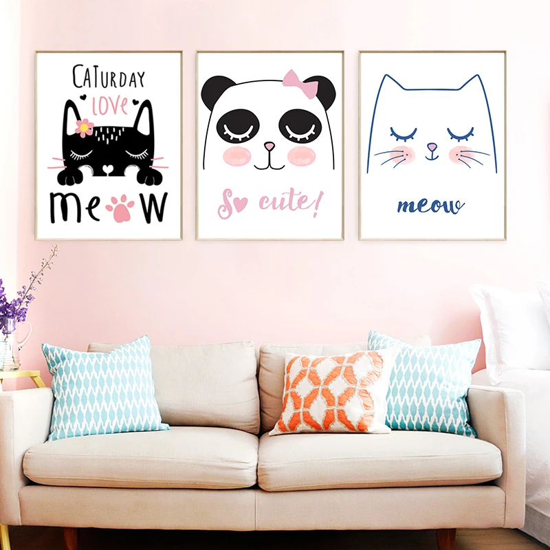 Cute Lovely Animal Cartoon Home Decor Painting Wall Art Nordic Simple Canvas Prints Poster Modern Picture For Living Baby Room
Cute Lovely Animal Cartoon Home Decor Painting Wall Art Nordic Simple Canvas Prints Poster Modern Picture For Living Baby Room