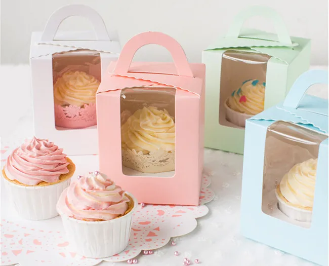 Free Shipping 30PCS/LOT 5 Color Available Single Cupcake Box Biscuit Box With Insert
Free Shipping 30PCS/LOT 5 Color Available Single Cupcake Box Biscuit Box With Insert