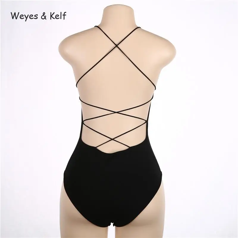 Weyes & Kelf Hot Summer Cotton Women Sexy Bodysuit 2020 Sexy Black Bandage Bodysuit Women Black Backless Bodies Women
Weyes & Kelf Hot Summer Cotton Women Sexy Bodysuit 2020 Sexy Black Bandage Bodysuit Women Black Backless Bodies Women