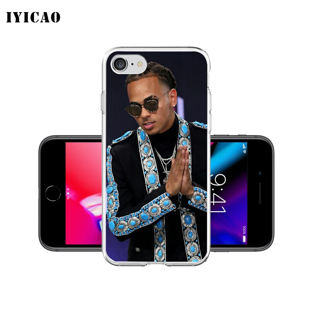 IYICAO Ozuna singer Soft Silicone Phone Case for iPhone X XR XS MAX 6 6s 7 8 Plus 5 5S SE TPU Cover | Мобильные телефоны и