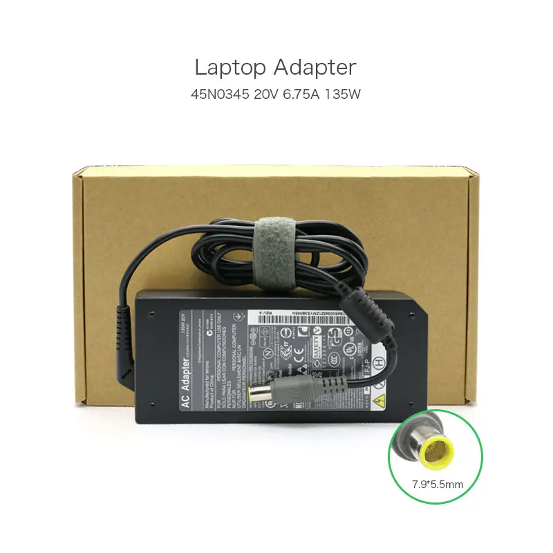 RongTop 135W 20V 6.75A 7.9*5.5mm Laptop Charger For Lenovo 45N0345 45N0346 ADL135NDC3A 45N0052 45N0058
RongTop 135W 20V 6.75A 7.9*5.5mm Laptop Charger For Lenovo 45N0345 45N0346 ADL135NDC3A 45N0052 45N0058