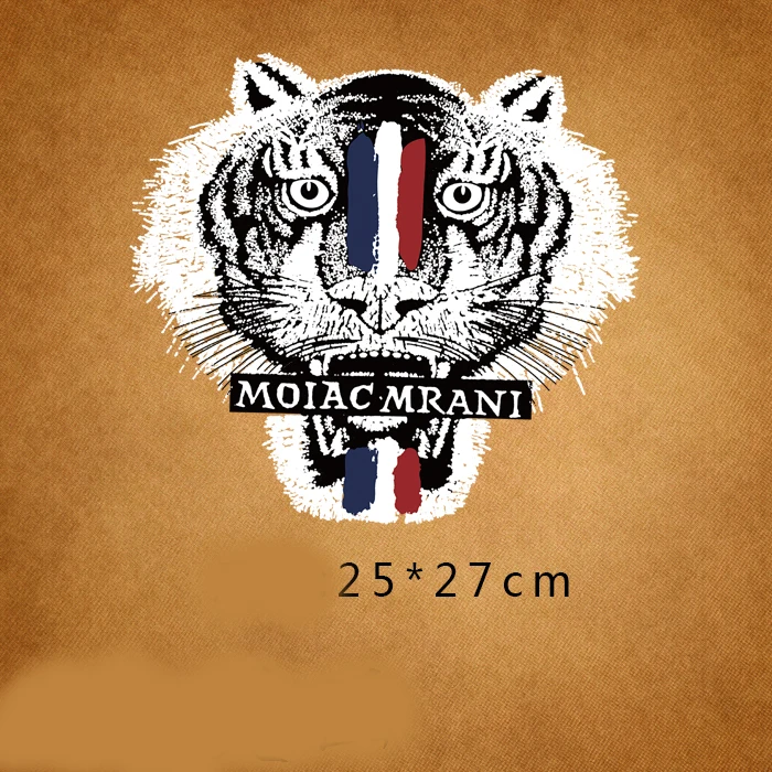 New tiger With Embroidered Patches Fashion Applique lron on Patch for Clothes Bags DIY Decal Apparel Accessory 1pcs
New tiger With Embroidered Patches Fashion Applique lron on Patch for Clothes Bags DIY Decal Apparel Accessory 1pcs